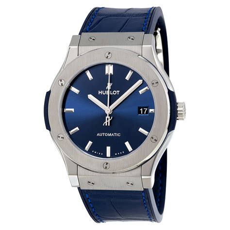 hublot classic fusion blue sunray|Hublot classic fusion ceramic blue.